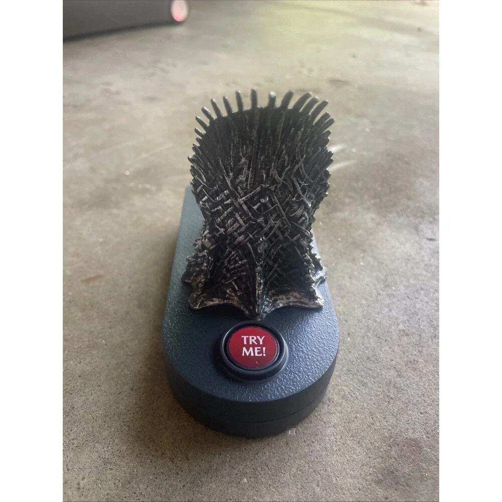 Monopoly Game of Thrones Replacement Iron Throne Musical Card Holder Stand Works